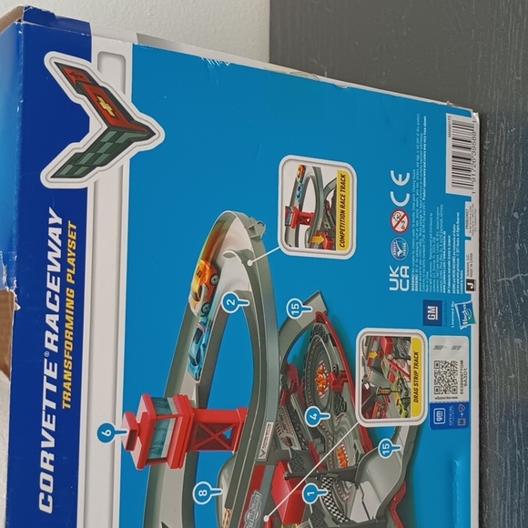 Hasbro Toys Nib Micro Machines Transforms From Corvette To Raceway